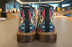 Women's Canvas Chukka Boots (Model 2402-1)