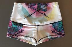 Women's All Over Print Yoga Shorts (Model L17)