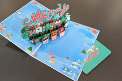 3D Pop Up Greeting Card for Christmas
