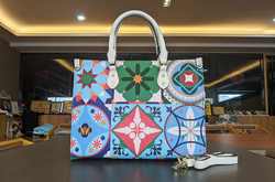 PU Leather Handbag-Large (Model 1747)