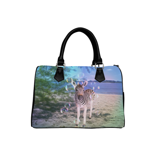 Little cute zebra Boston Handbag (Model 1621)