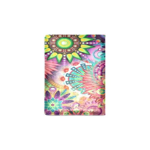 Flowering Fractal Neon Whimsy Custom NoteBook B5