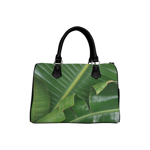 Banana Leaves Boston Handbag (Model 1621)