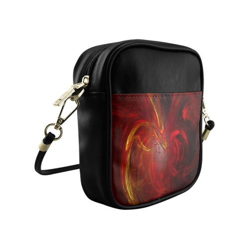 Red Firebird Phoenix Sling Bag (Model 1627)