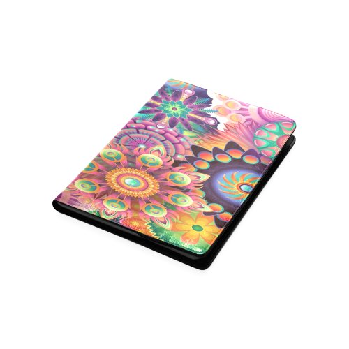 Flowering Fractal Neon Whimsy Custom NoteBook B5
