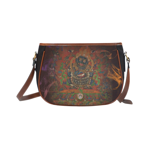 Tibetan Buddhism Mahakala Saddle Bag/Small (Model 1649) Full Customization
