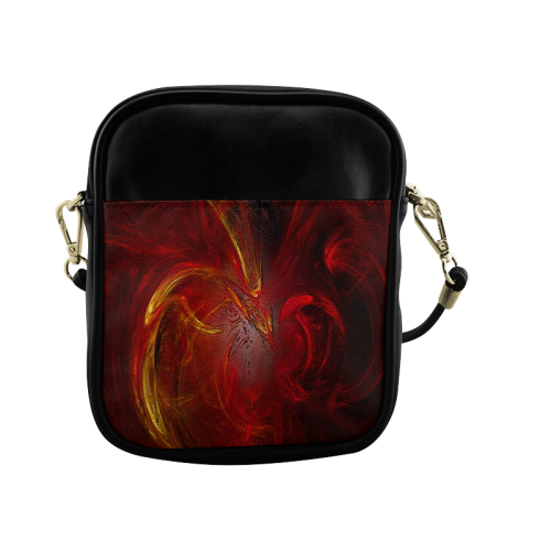 Red Firebird Phoenix Sling Bag (Model 1627)
