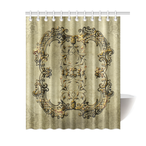 Beautiful decorative vintage design Shower Curtain 60"x72"