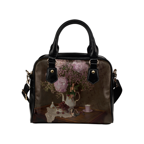 A Fairy Dreaming In Pastel Shoulder Handbag (Model 1634)