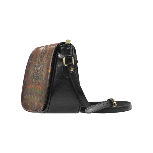 Tibetan Buddhism Mahakala Classic Saddle Bag/Small (Model 1648)