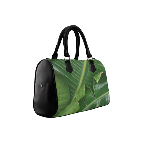 Banana Leaves Boston Handbag (Model 1621)