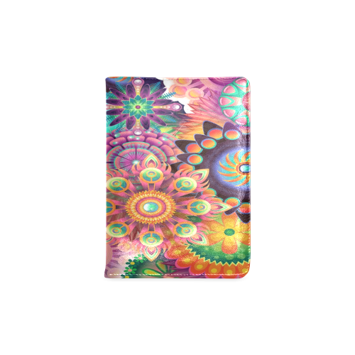 Flowering Fractal Neon Whimsy Custom NoteBook A5