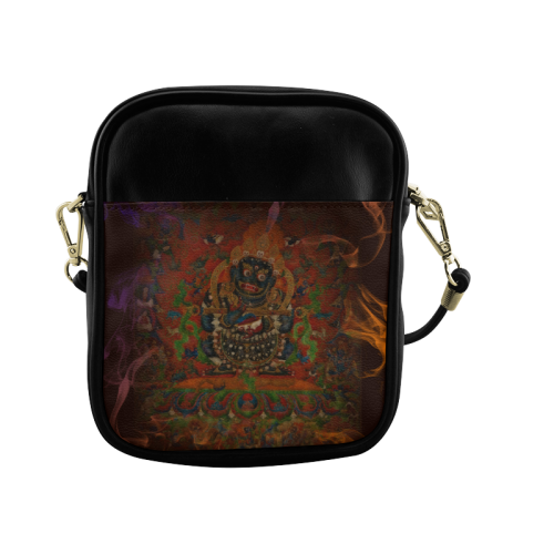 Tibetan Buddhism Mahakala Sling Bag (Model 1627)