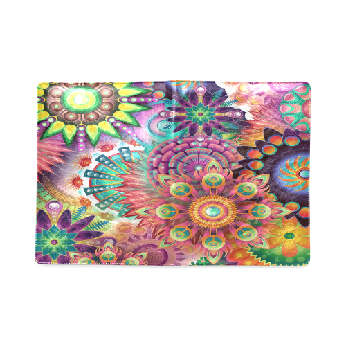 Flowering Fractal Neon Whimsy Custom NoteBook B5