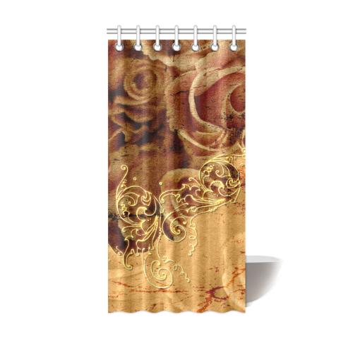 Wonderful vintage design with roses Shower Curtain 36"x72"