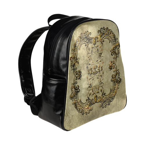 Beautiful decorative vintage design Multi-Pockets Backpack (Model 1636)