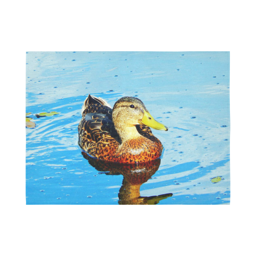 Duck Reflected Cotton Linen Wall Tapestry 80"x 60"