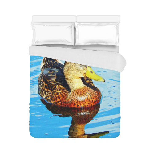 Duck Reflected Duvet Cover 86"x70" ( All-over-print)