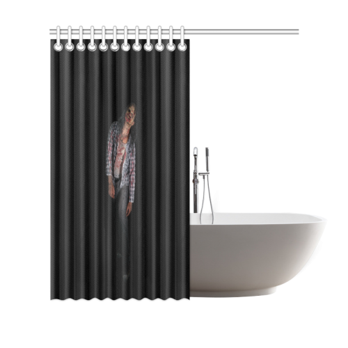 Zombie Apocalypse Shower Curtain 69"x70"