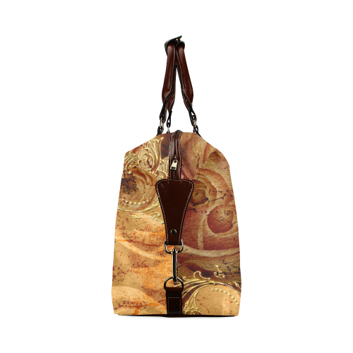 Wonderful vintage design with roses Classic Travel Bag (Model 1643)