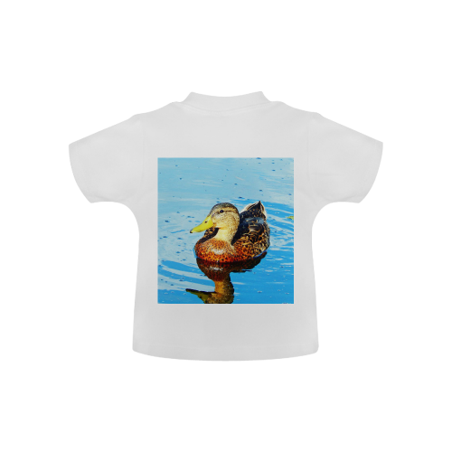 Duck Reflected Baby Classic T-Shirt (Model T30)