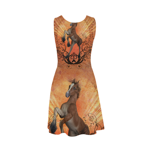 Awesome, cute foal with floral elements Atalanta Sundress (Model D04)