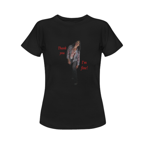 In Zombie Mood Women's Classic T-Shirt (Model T17）