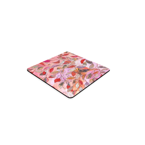 A Very Pink Branch Square Coaster