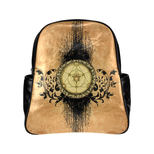 Mystical amulet Multi-Pockets Backpack (Model 1636)