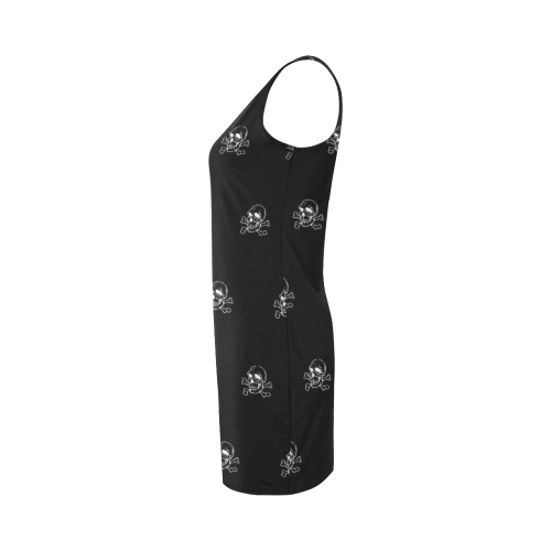 Skull 816 (Halloween) pattern Medea Vest Dress (Model D06)