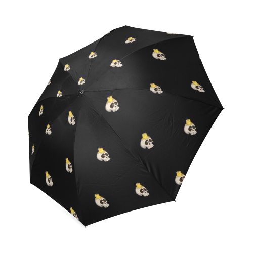 halloween - skull with candle pattern Foldable Umbrella (Model U01)