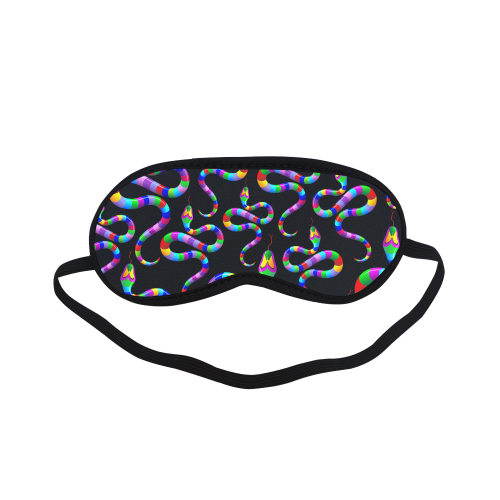Snake Psychedelic Rainbow Colors Sleeping Mask