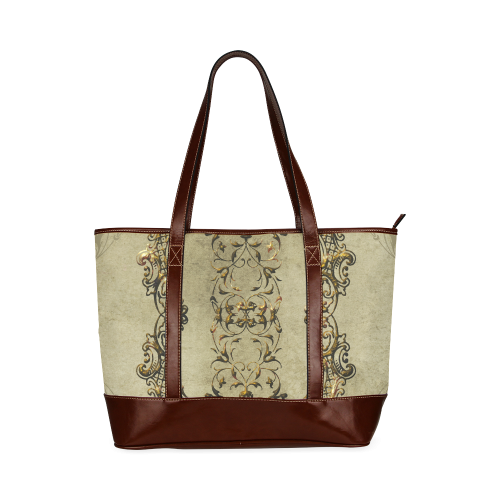 Beautiful decorative vintage design Tote Handbag (Model 1642)