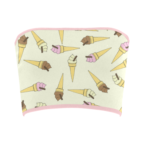 Neapolitan Ice Cream Bandeau Top