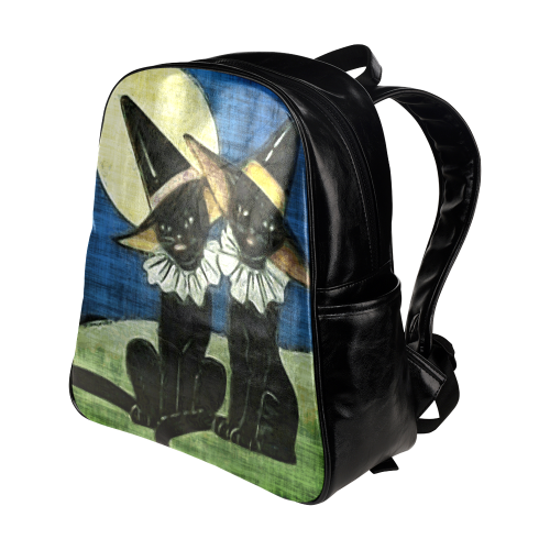 Halloween20160810 Multi-Pockets Backpack (Model 1636)
