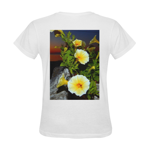 Evening Rhapsody Sunny Women's T-shirt (Model T05)