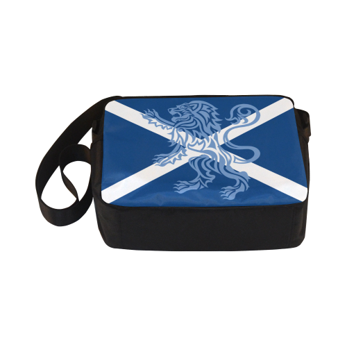 Tribal Lion Rampant and Saltire Flag by ArtformDesigns Classic Cross-body Nylon Bags (Model 1632)