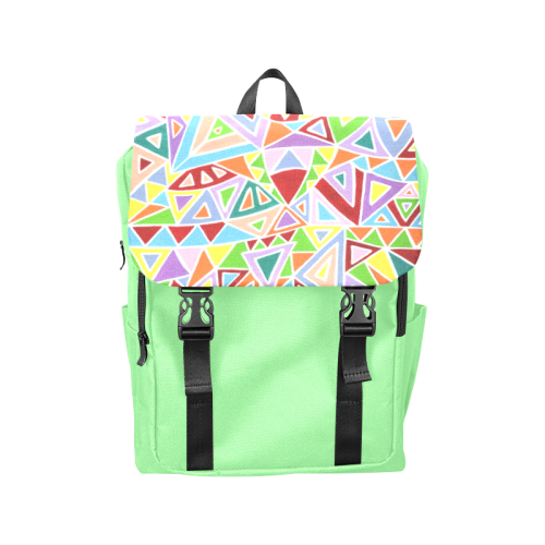 Triangulation Casual Shoulders Backpack (Model 1623)