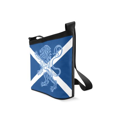 Tribal Lion Rampant and Saltire Flag by ArtformDesigns Crossbody Bags (Model 1613)