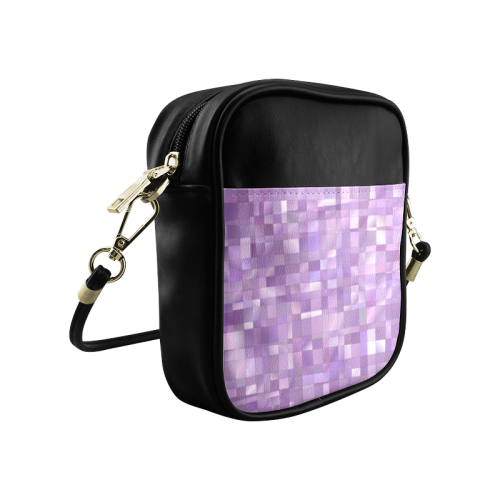 Purple Pearl, Mosaic Sling Bag (Model 1627)