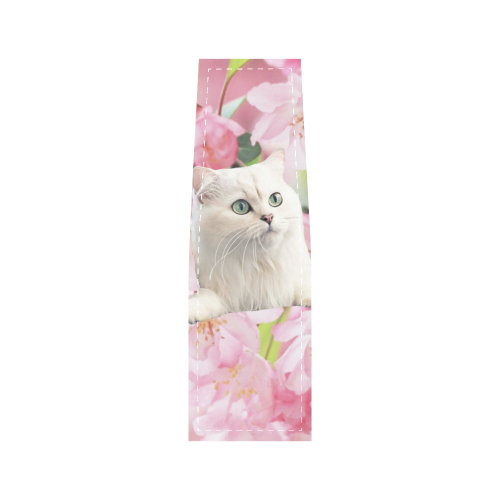 Cat and Flowers Saddle Bag/Large (Model 1649)