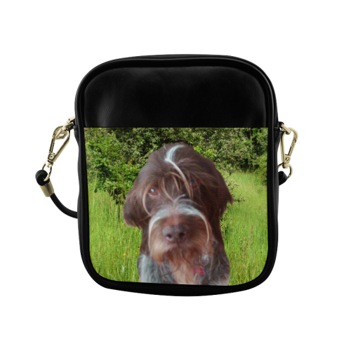 Dog Wirehaired Pointing Griffon Sling Bag (Model 1627)