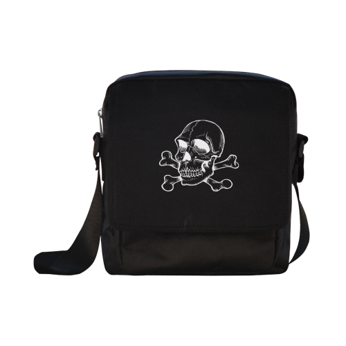 Skull 816 (Halloween) Crossbody Nylon Bags (Model 1633)