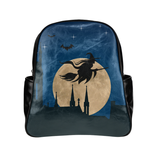 Halloween20160807 Multi-Pockets Backpack (Model 1636)