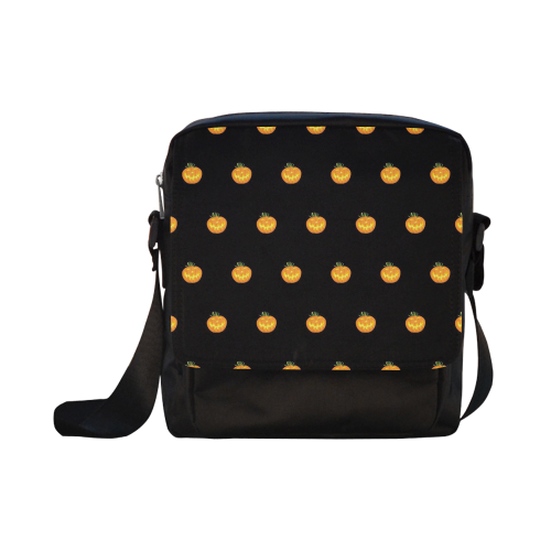 Halloween pumpkin pattern Crossbody Nylon Bags (Model 1633)