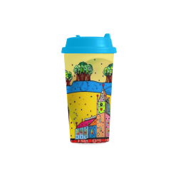 Immekath by Nico Bielow Double Wall Plastic Mug