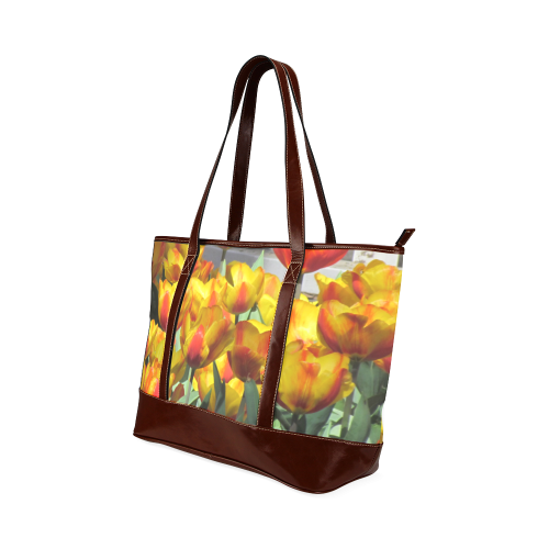 Tulips Tote Bag Tote Handbag (Model 1642)