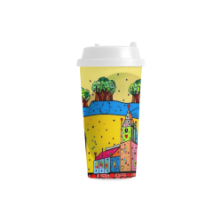 Immekath by Nico Bielow Double Wall Plastic Mug