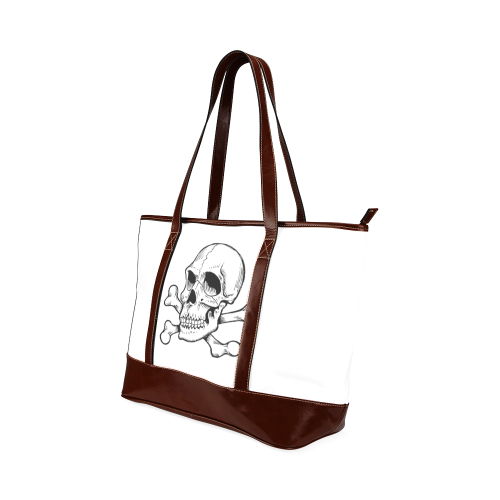 Skull 816 white (Halloween) Tote Handbag (Model 1642)