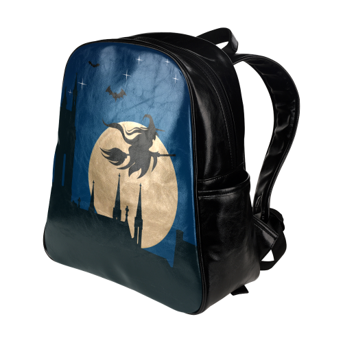 Halloween20160807 Multi-Pockets Backpack (Model 1636)